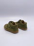 Naturino Cocoon militare groen suede beige zool